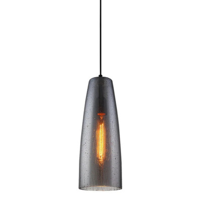 Corbin Long Cone Mirror Glass Raindrop Pendant Light