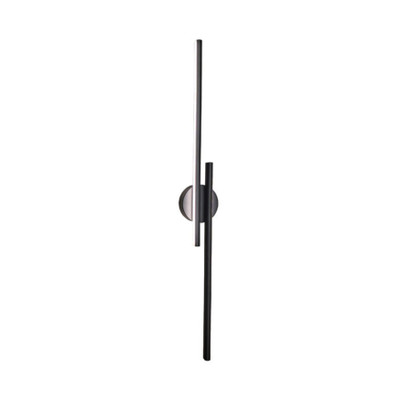 Reece Black Linear Tri-CCT LED Wall Light
