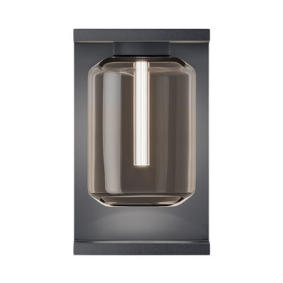 Dia Anthracite IP65 Dimmable LED Wall Light