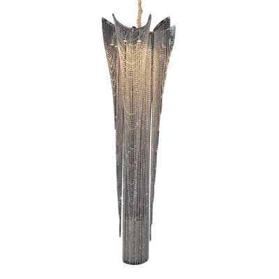Dangling Crystal Beads Drape Chandelier