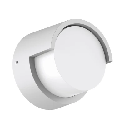 Livi 5W Round Opal 3CCT LED Wall Light - White