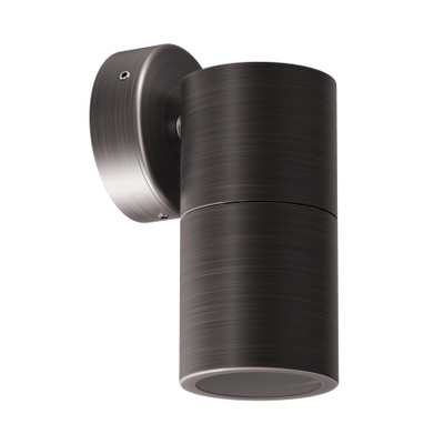 Shadow Bronze Fixed Exterior Wall Light