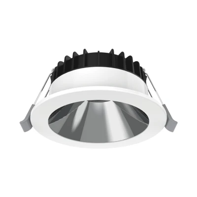 Swap 8W Round Recessed 3CCT LED Downlight - Chrome