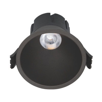 Shayla Dark Grey Recessed Dimmable LED Downlight