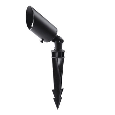Dusk Low Voltage Weatherproof Garden Spike Light - Black