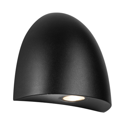 Rami 24V Black IP54 LED Step Wall Light