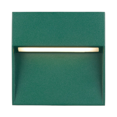 Toren Sand Green IP65 Low Voltage Square LED Wall Light