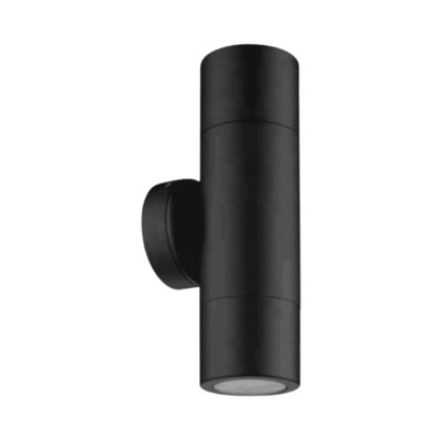 Xander Dimmable IP65 Up and Down Wall Light - Black