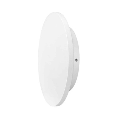 Torino 9W Tricolour LED IP54 Wall Light - White