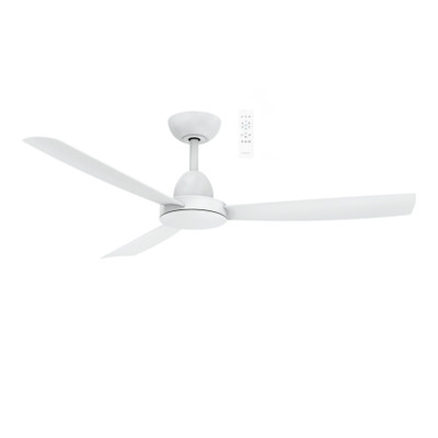 Zorro 48 DC Ceiling Fan with Remote - Matt White