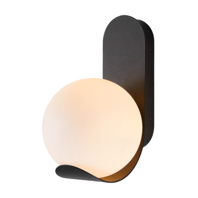 Dalius Black IP44 Modern Wall Light