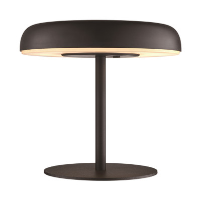 Elmer Black IP44 Dimmable Solar Table Lamp