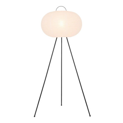 Mika Handmade Paper Tripod Lantern Floor Lamp