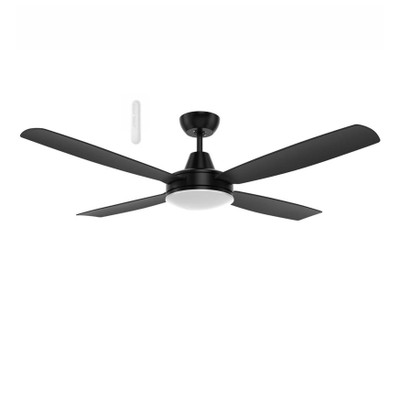 Nemoi 54 Smart Wi-Fi DC Ceiling Fan with LED and Remote - Black