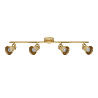 Seras Matt Brass Indoor Tetra Spot Light