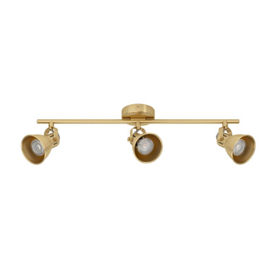 Seras Matt Brass Indoor Trio Spot Light