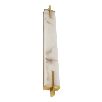Bonnie Brushed Gold Alabaster LED Wall Light