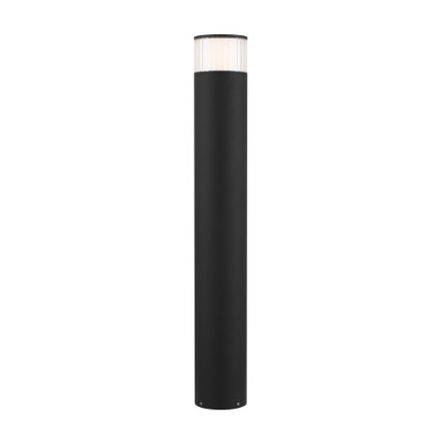Cameroon IP65 Modern LED Bollard Light - Sand Black