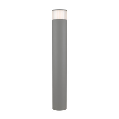 Cameroon IP65 Modern LED Bollard Light - Sand Grey