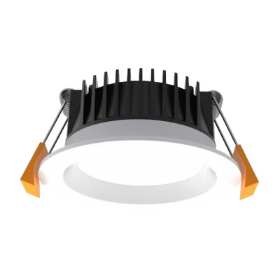 Rin IP54 Dimmable Recessed Face 5CCT LED Downlight - White