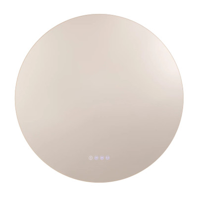 Eclipse Round LED Wall Mirror with Bluetooth Speaker