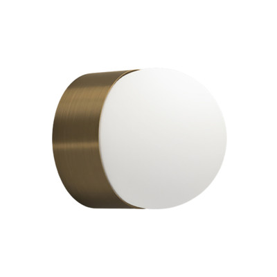 Orb Sur Mini Old Brass Wall Light