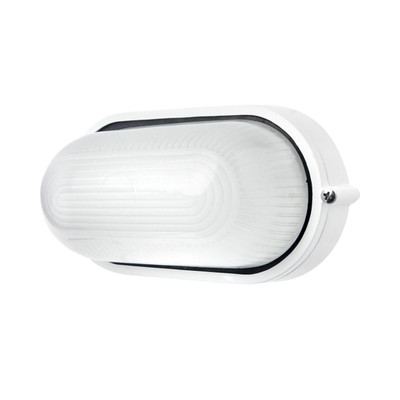 Essex IP54 Oval LED Bunker Wall Light - White