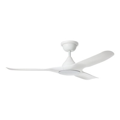 Tahiti 52-Inch IP66 Matt White DC Ceiling Fan