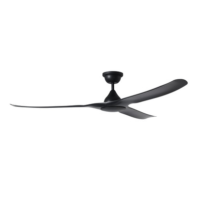 Tahiti 72-Inch IP66 Matt Black DC Ceiling Fan