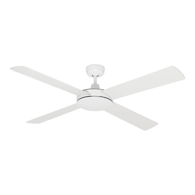 Caprice 52-Inch Plywood Blades AC Ceiling Fan - White