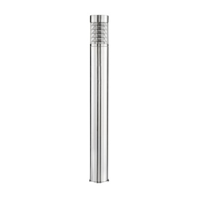 Portico IP44 Stainless Steel Louvred Bollard Light