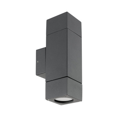 Prairie IP54 Up and Down Wall Light - Charcoal