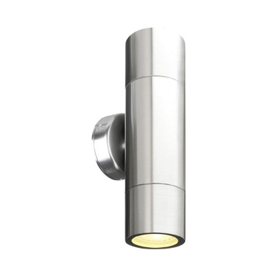 Seaford IP65 Up and Down Wall Light - Stainless Steel