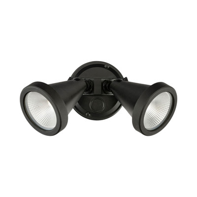 Stinger IP44 Twin LED Floodlight - Black