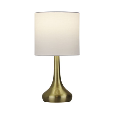 Matlock Antique Brass Metal Touch Table Lamp