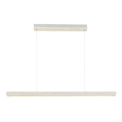 Ilgas Scandinavian Linear LED Pendant - White