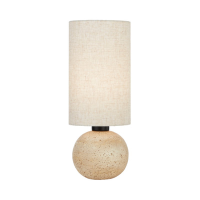 Centauri Beige Shade Natural Stone Table Lamp