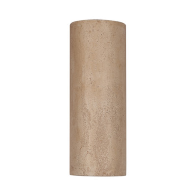 Lorica Beige Travertine Long Curved Wall Light