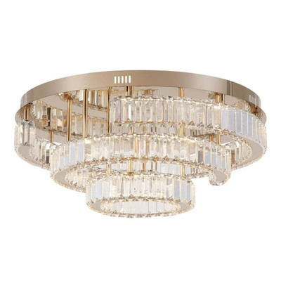 Brighton Tiered Round 3CCT LED Ceiling Light - Gold
