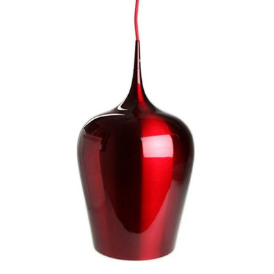 Erato Gloss Red Inverted Wine Glass Pendant