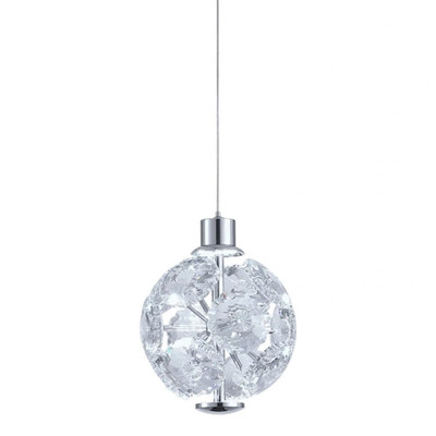 Adriana Gloss Chrome 3CCT LED Pendant Light