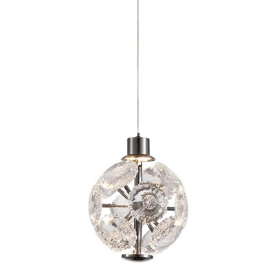 Adriana Gloss Gunmetal 3CCT LED Pendant Light