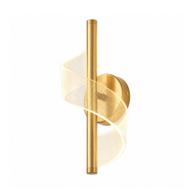 Nesna Sculptural 3CCT LED Wall Light - Gold