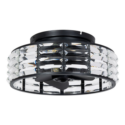 Odyssey 22-Inch DC Ceiling Fan with Light - Black