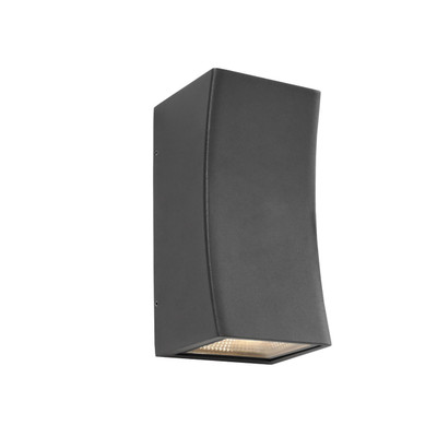 Ramada 2 Light Exterior Wall Light - Charcoal
