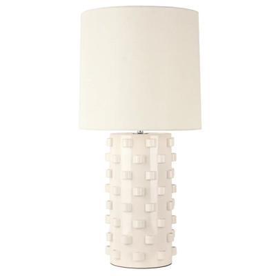 Smith White Ceramic Table Lamp