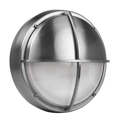 Docks Eyelid 316 Stainless LED Bulkhead Outdoor Wall Light