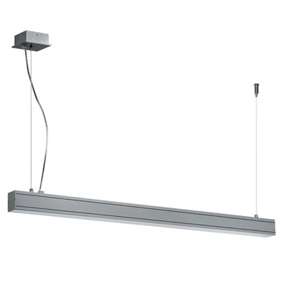 Linear Suspension Mount Striplight Pendant Light - Grey