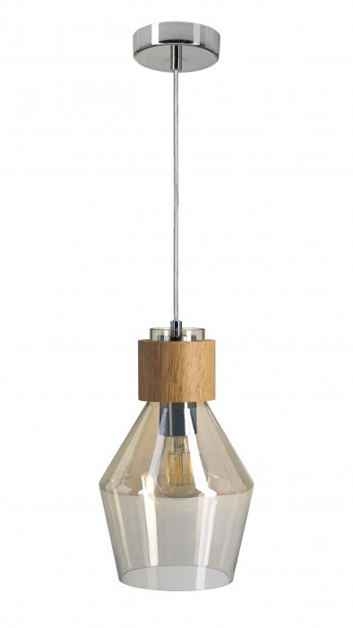 Nojord Bell Rustic Pendant Light