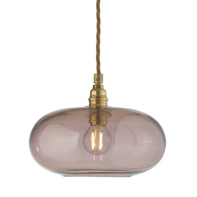 Horizon Obsidian Glass Pendant Light - Small